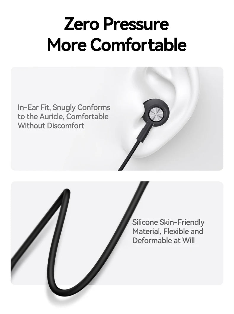 Acer OHR635 Neckband Bluetooth Headphones 40H Playtime Digital Display Wireless 6.0 Earphones with Mic