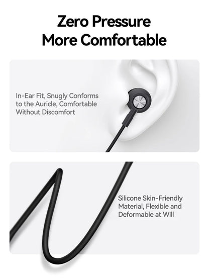Acer OHR635 Neckband Bluetooth Headphones 40H Playtime Digital Display Wireless 6.0 Earphones with Mic