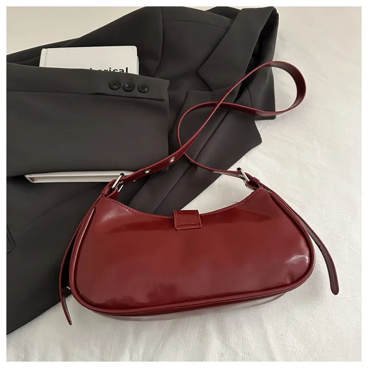 England Style Bags For Women Luxury Designer Handbags And Purses New In Polyester Vintage Rivet Small Underarm Shoulder Bag