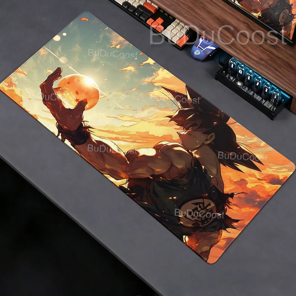 Anime Dragon Ball Mouse Pad Large PC Rubber Mousepad Gamer Mouse Mat Desk accessories Gaming Keyboard Mats Office Computer Pads