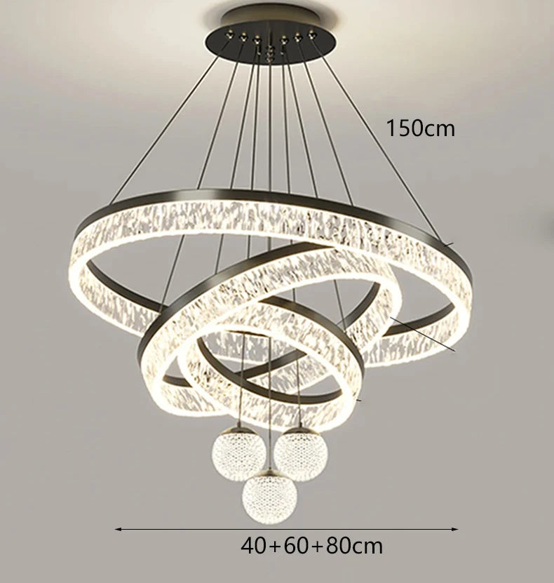 Modern home decor led lights pendant light lamps for living room Chandeliers for dining room hanging light indoor lighting