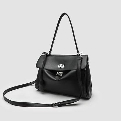 Casual Tote Bags For Women Luxury Designer Handbags And Purses 2024 New In PU Lock Tassel Decoration Large Capacity shoulder Bag