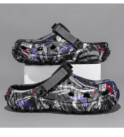 Plus Size 48 49 Men's Summer Clogs Sandals Eva Slippers Men Fashion New Flat Sandals Men Women Leisure Slides Men Casual Shoes