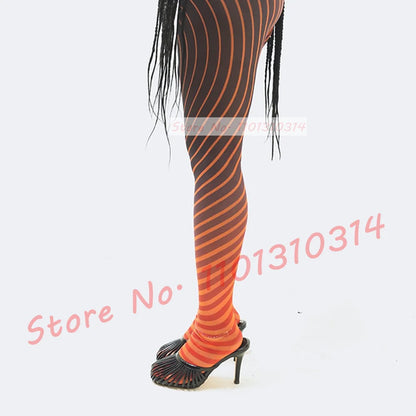 Cage Round Toe Metallic Mules Women New In Sexy Luxury High Heel Shoes Female Thin Strap 2023 Summer Elegant Chic Solid Slippers