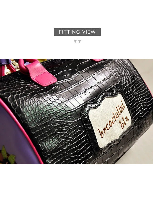 Luxury Vintage Shoulder Bag for Women Beautiful Design Creative Boston Bag for Friends Gifts