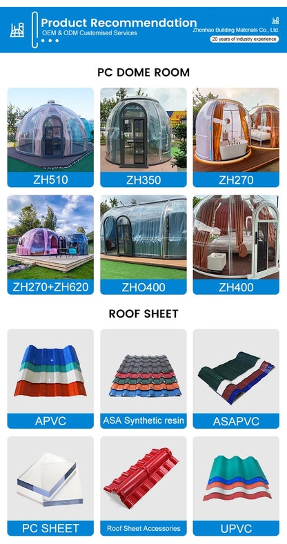 Clear Igloo Geodesic Dome Bubble Tent Detachable Modern Design Aviation Aluminum Alloy Sound Heat Insulation Bubble House