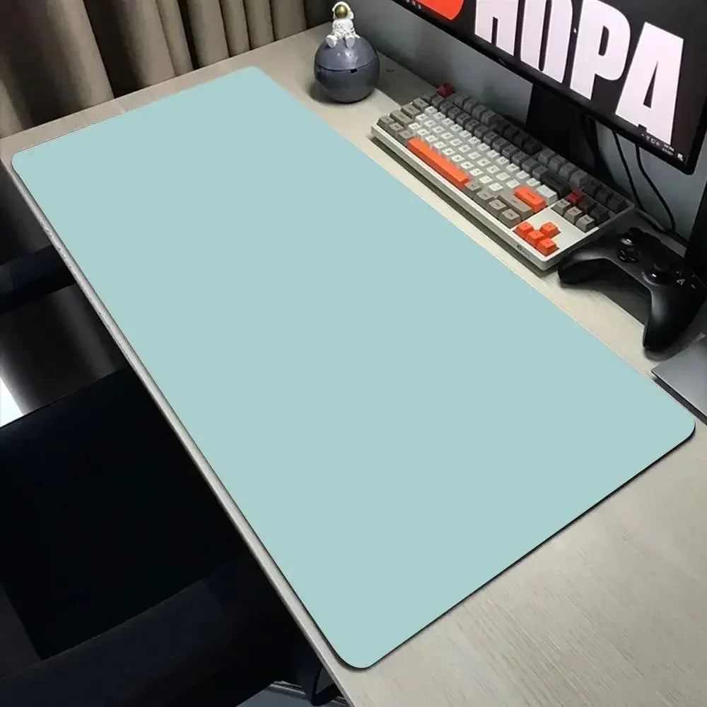 Solid Color Pink Large 900X400 Small Rubber Mouse Pad Gaming Office Convenient Accessories Non-Slip Base Desk Pad Laptop Carpet