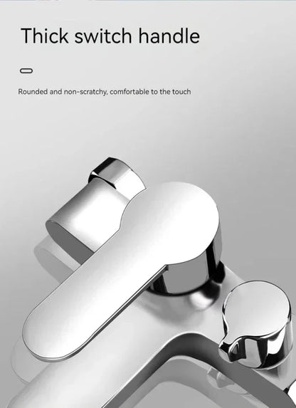 Bathroom Shower Faucet Mixing Valve Shower Shower Set Bathtub Mixing Switch Triple Hot and Cold Faucet Shower Faucet