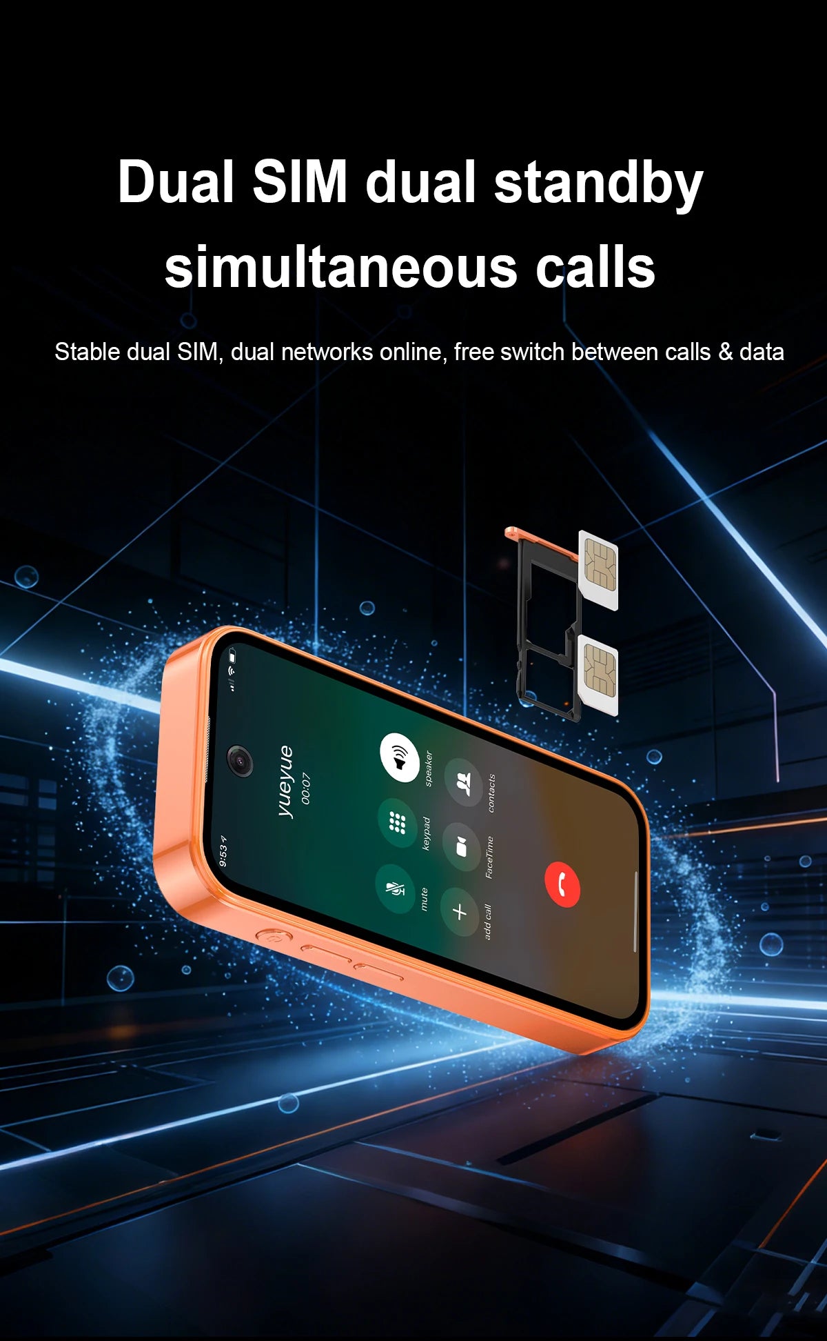 Android 12.0 Min Smart Watch Phone Smartwatch 2700Mah Battery 800W HD Dual Camera Amoled GPS WIFI Video Call Dual Sim Card Slot