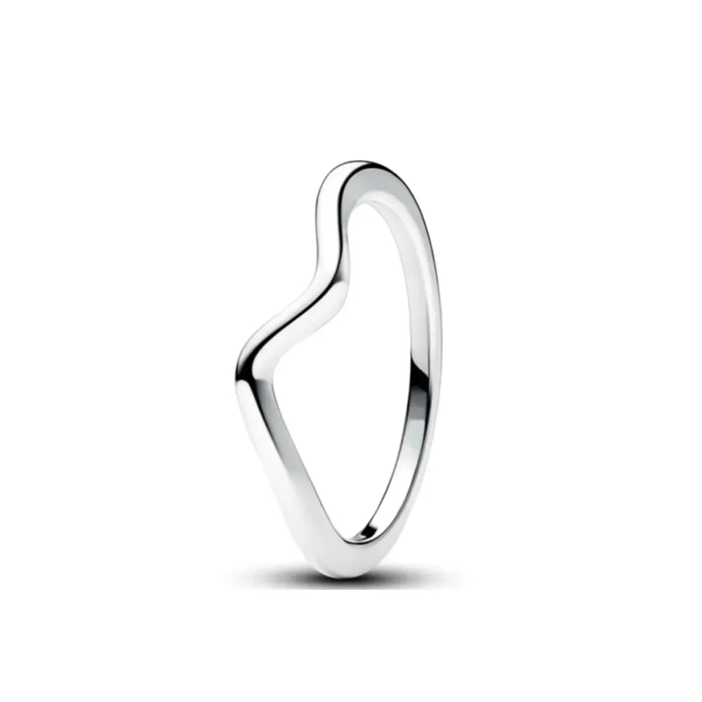 European New 925 Silver Heart-Shaped,Floral,Square Ring Suitable for Exquisite High-Quality Jewelry for Women at Wedding Parties