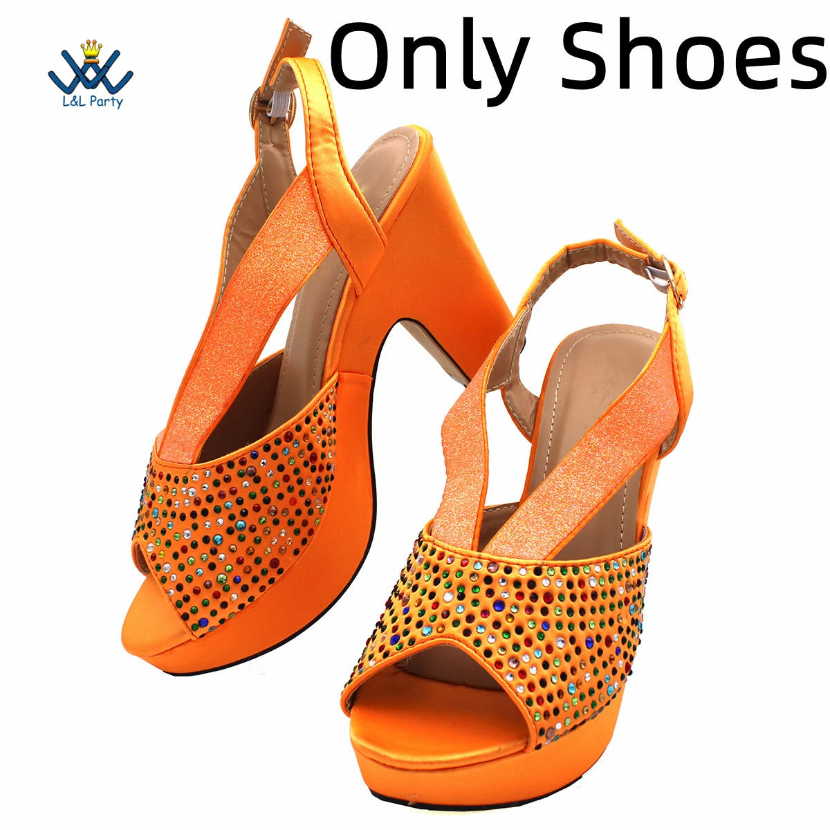 Buckle Strap Sandals Nigerian Women Shoes and Bag Set in Green Color with Wedges Heels For Ladies Party