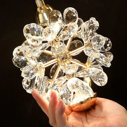 Modern Crystal stair chandelier lights indoor lighting Ceiling lamp hanging light led Chandeliers for living room indoor lightin