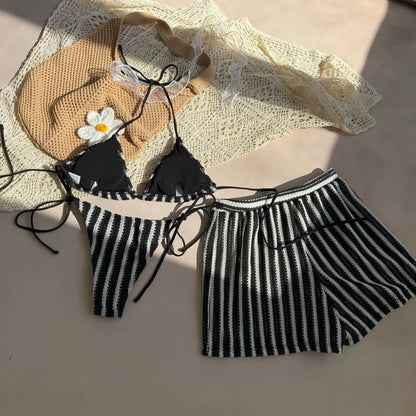 2026 Sexy Bikinis Female Swimsuits Women Three-Piece Swimwear Beach Swimming Wear Bathing Suits Brazilian Bikini Set Pool Bather