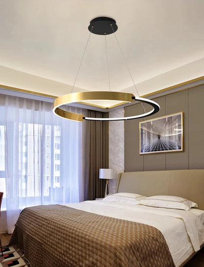 Modern rings long Pendant lights led Chandeliers for living room 2023 indoor lighting Ceiling lamp interior lighting Chandeliers