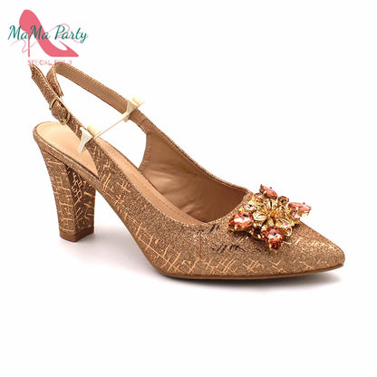 The US for Duty Free  Specials Design Nigerian Women Shoes Matching Bag Set in Royal Blue Color Italian Ladies Pumps for  Party