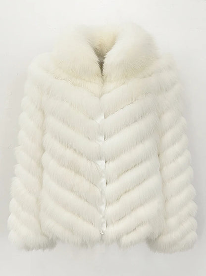 OFTBUY Custom Luxury Long Full Real Fur Coat for Women Streetwear Thick Warm Winter Real Fur Overcoat High-End Custom Outerwear