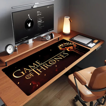 TV G-Game Of T-Thrones  Mouse Pad Non-slip Rubber Computer Mat Gamer Balance Decoracion Deskmat Laptop Office Large