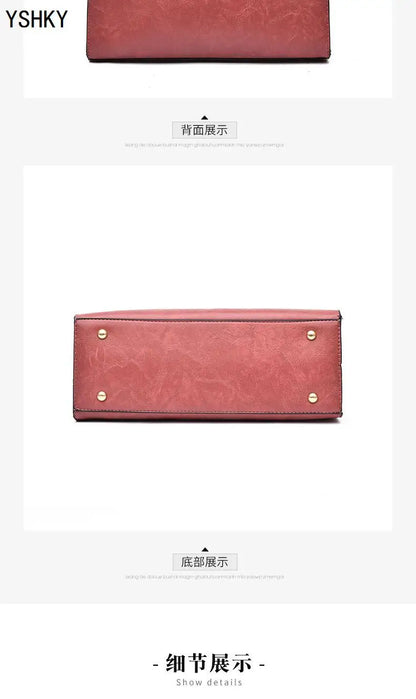 Three-piece set of women's bags Women's shoulder Handbags Bag for 2025 Female luxury designer Casual fashion  bags