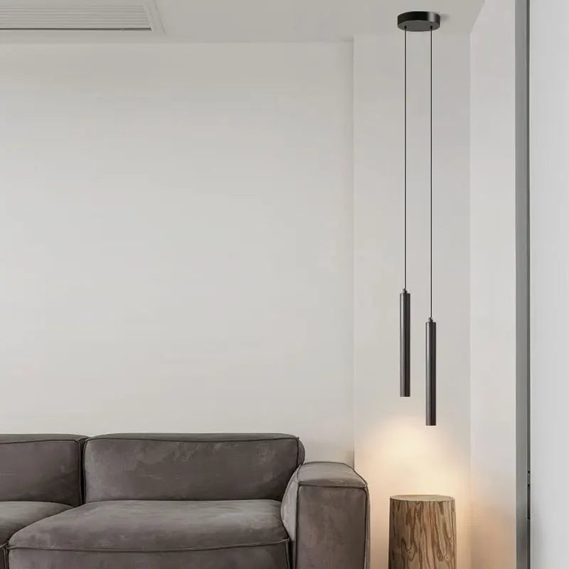 Nordic LED Cord Pendant Lighting for Kitchen Bedside Adjustable Line Suspended Hanging Lamps Chandelier Lights for Restaurant