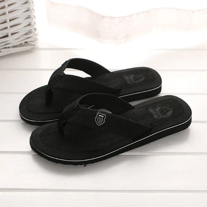 Hot High Quality Men Beach Shoes Summer Casual Flat Slippers Male Indoor Bathroom Anti-Slip Flip Flops Man Flip-Flops Men Sandal