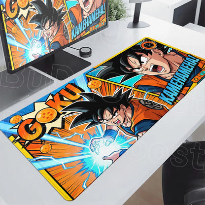 Hot Anime Dragon Ball Mouse Pad 30x60cm Manga Panel Laptop Office Goku Rubber Soft Table 30x80cm Pc Gaming Washable Non-Slip Mat