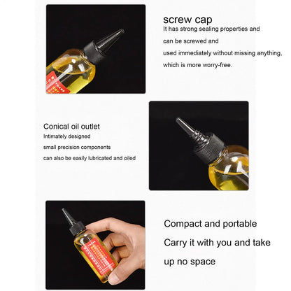 Oil for Clippers and Trimmers Beard Shavers Lubricant Trimmer Oil Reduces Friction Cutter Maintenance Barber Oil Hair Trimmer