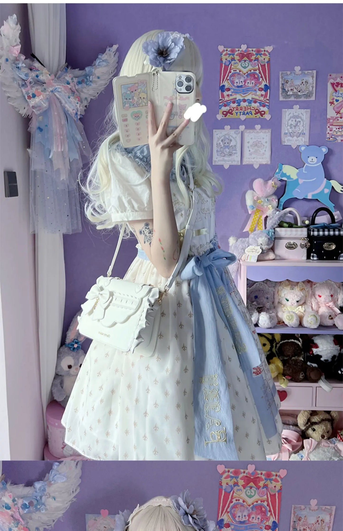 Sweet Ita Bag 2026 Elegant Lolita Bag Ladies Cute Girls Bow Crossbody Bag Popular JK Uniform Shoulder Bag Autumn Bolso Сумка