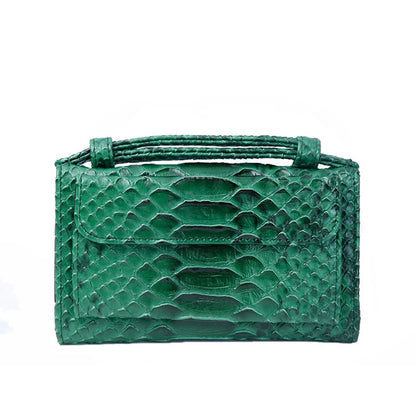 Luxury Snake Pattern Chain Flap Handbags Evening Clutches Crossbody Messenger Shoulder Bags Women Female Ladies Luxurious Purses