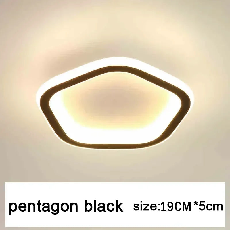 LED Strip Aisle Ceiling Lights Modern Minimalist Living Room Lamps For Balcony Entrance Staircase Home Decor corridor lamp