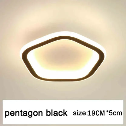 LED Strip Aisle Ceiling Lights Modern Minimalist Living Room Lamps For Balcony Entrance Staircase Home Decor corridor lamp