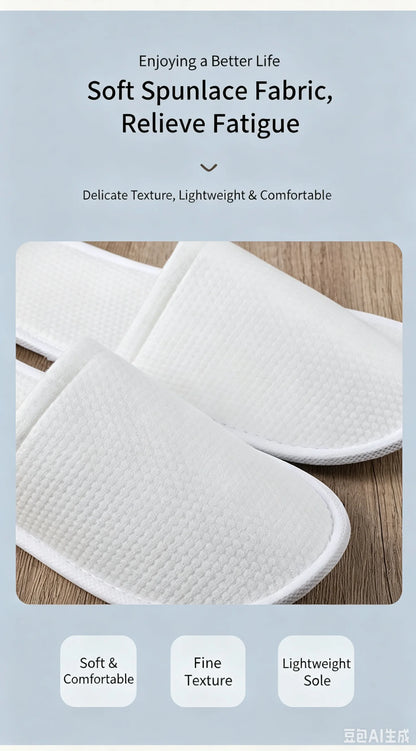 Spot wholesale hotel disposable slippers thickened guest bed slippers hotel