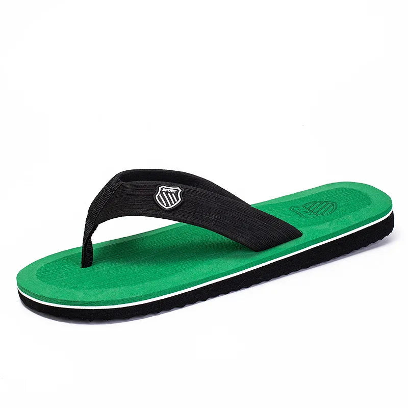 Men Summer Flip Flops Beach Sandals Anti-slip Casual Flat Shoes Indoor House Slippers Zapatos Chanclas De Hombre Shoes for Men