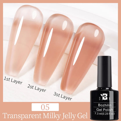 AWStorG 7.5ml Light Color Cat Eye Gel Nail Polish Pink Semi Permanent Glitter Magnetic Gel Soak Off UV LED Varnish Nail Art