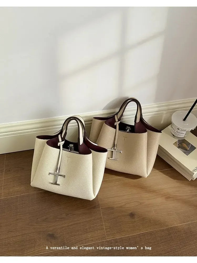 Premium Ladies Tote Bag, Fashionable Leather Crossbody Handbag For Women, Luxury Brand Messenger Bag