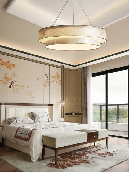 Nordic Fabric Art Led Pendant Lights For Living Dining Room Kitchen Coffee Tables Bedroom Chandelier Home Decor Light Fixture