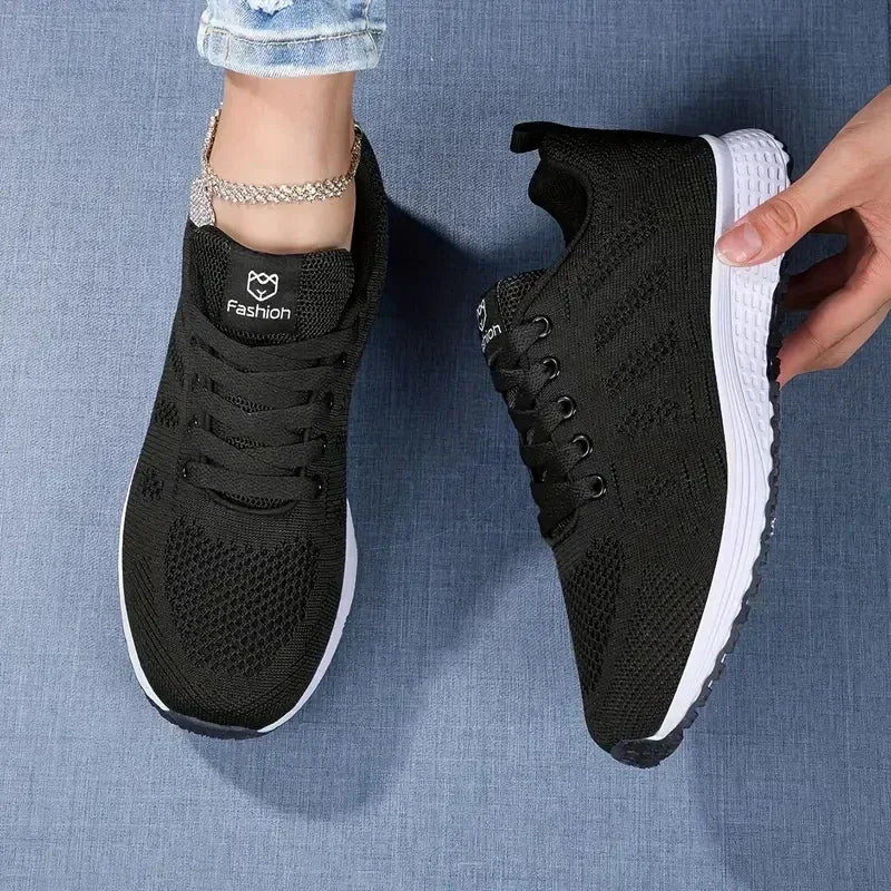 Women's Summer Luxury Brand Breathable Mesh Casual Sports Shoes Trendy Versatile Anti Slip Running Shoes Woman Designer Shoes
