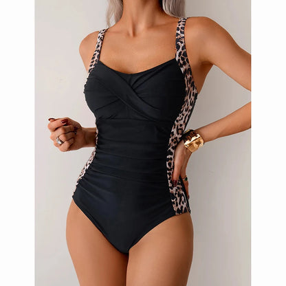2026 New Cross Push Up Swimwear Women One Piece Swimsuit Female Patchwork Plus Size Bathing Suits Summer Beach Wear Biquinis