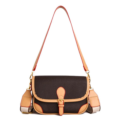 Fashion Women's Shoulder Bag Vintage Simple PU Leather Crossbody Bags for Women Luxury Designer Bag Ladies Purses and Handbags