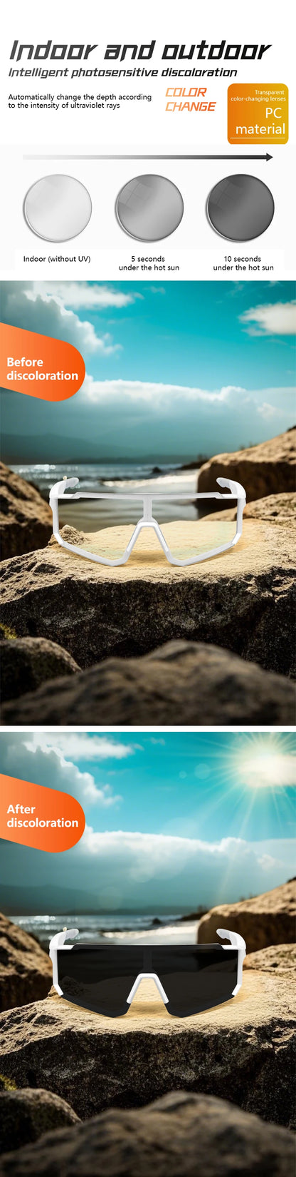 Smart Glasses Cycling Sport 100+ Online Language AI Automatic Dialogue Translation Bluetooth Glasses With Speaker UV Protection
