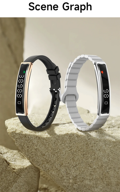 New Sports Waterproof Smart Band Bracelet Gesture Control Heart Rate Blood Oxygen Sleep Monitor Pedometer Screen Smartwatch 2026