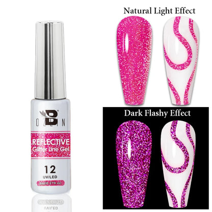 AWStorG 7.5ml Starlit Chameleon Cat Magnetic Gel Nail Polish Double Colors Semi Permanent UV Gel Varnish Need Black Base