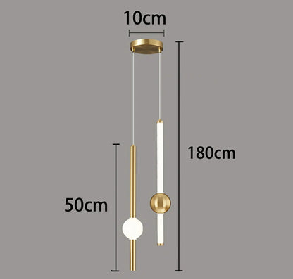 1pc Modern Home Decor LED Lights Bedroom Lamp Bedside Pendant Light Lamps LED Chandeliers Hanging Light Indoor Lighting