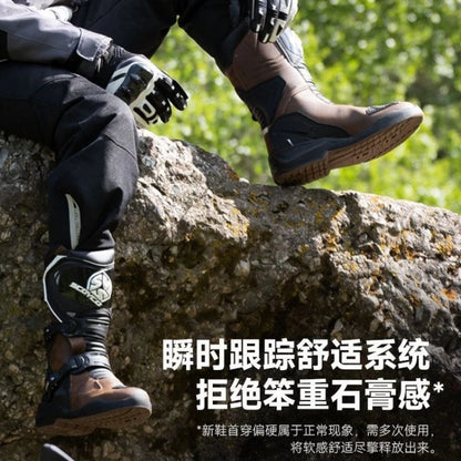 Scoyco MT039WP Motocross Boots Waterproof Botas De Moto Anti-fall Botas Moto Hombre Waterproof Motorcycle Shoes Riding Boots