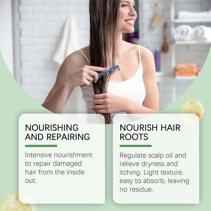 Rosemary Hair Oil Essential Oil Strengthening Nourishing Smoothing Brightrning Moisturizing Silky Shine Non Greasy 60ml
