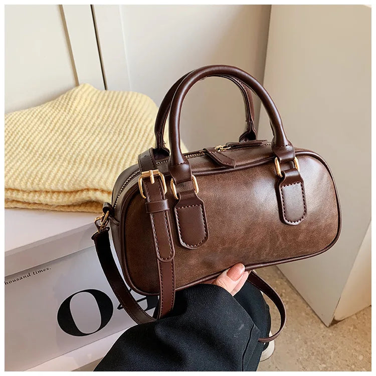 Women 2026 New Fashionable Classic Style Square Shoulder Crossbody Bags Solid Zipper Popularity Sense Luxury Handbags