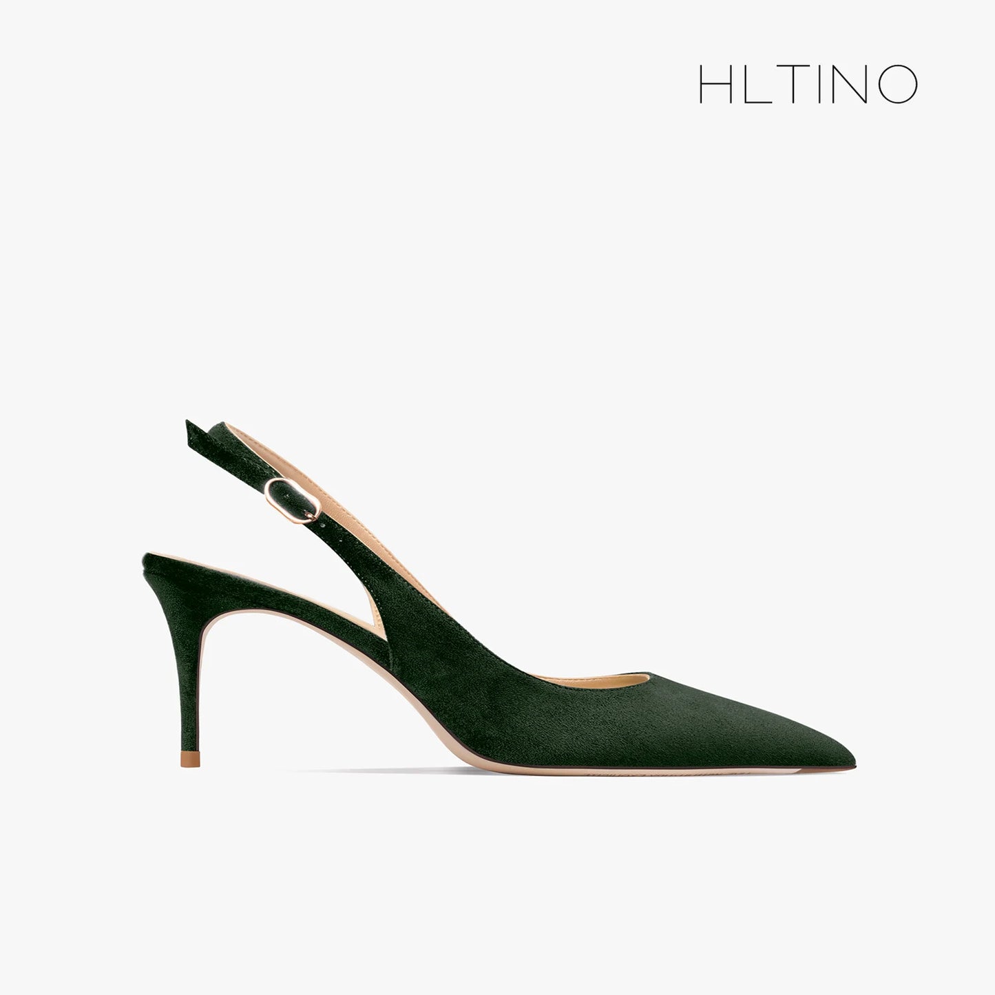 Women's Heeled Sandals New Black Suede Pointed Toe Stiletto Pumps Luxury Gladiator High Heels Elegant Sexy Party Wedding Shoes