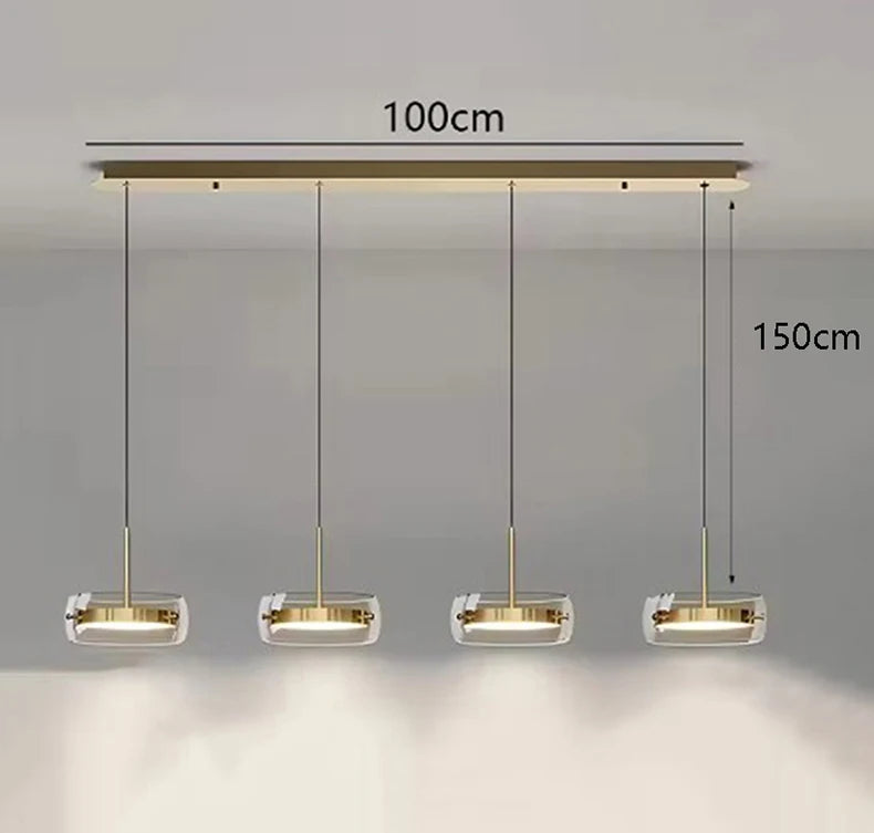 Modern home decor ring led lights pendant light lamps for living room Chandeliers for dining room hanging light indoor lighting