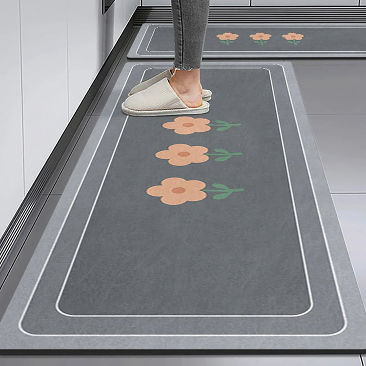 VIKAMA Kitchen Floor Mat Living Room And Bedroom Entrance Door Mat Home Decoration Laundry Room Corridor Long Small Carpet