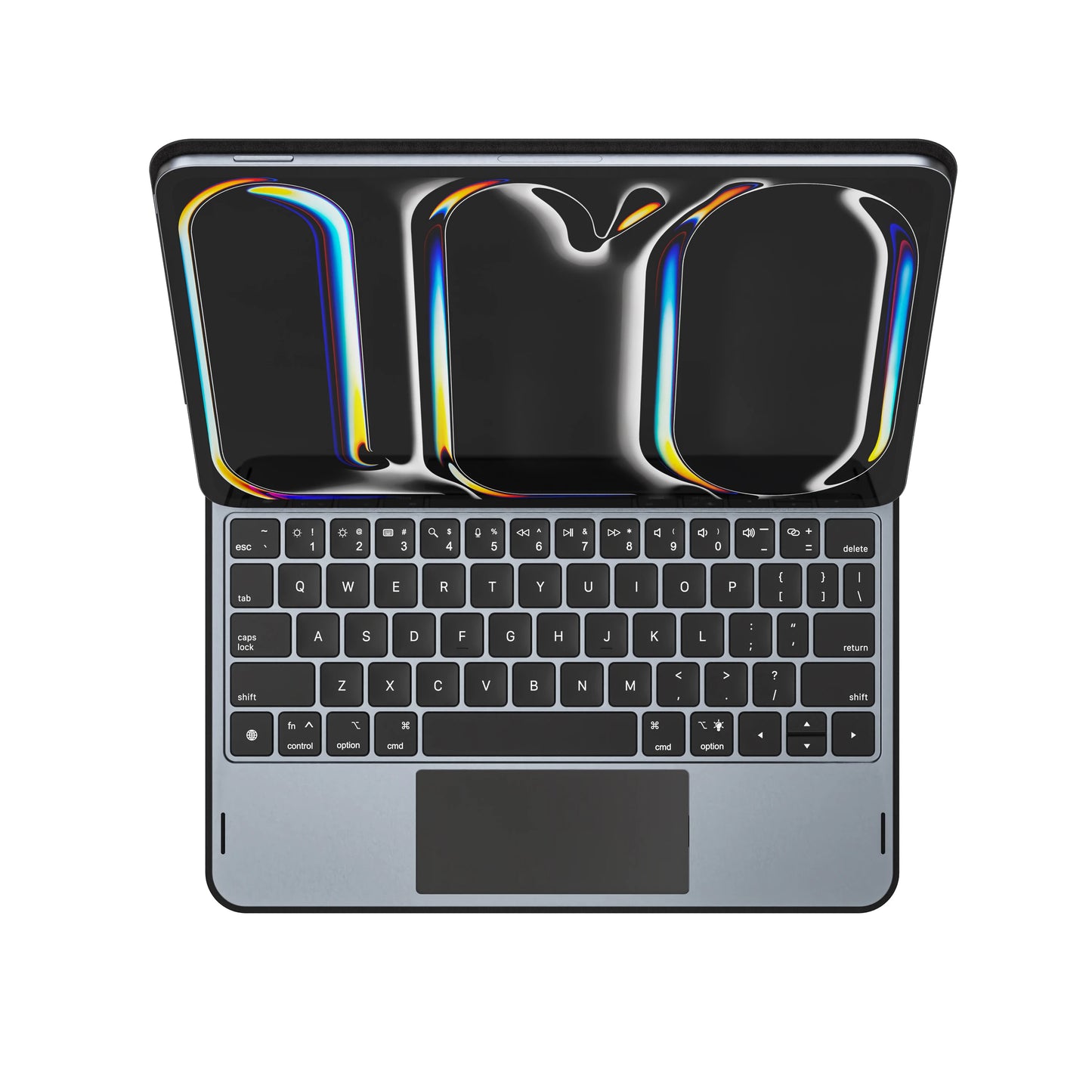 GOOJODOQ Magic Keyboard Case for iPad Pro 11 M4 iPad Air 4/5/6 Smart Pogo Pin PD18W Pass Through Charging Smart Gesture Trackpad