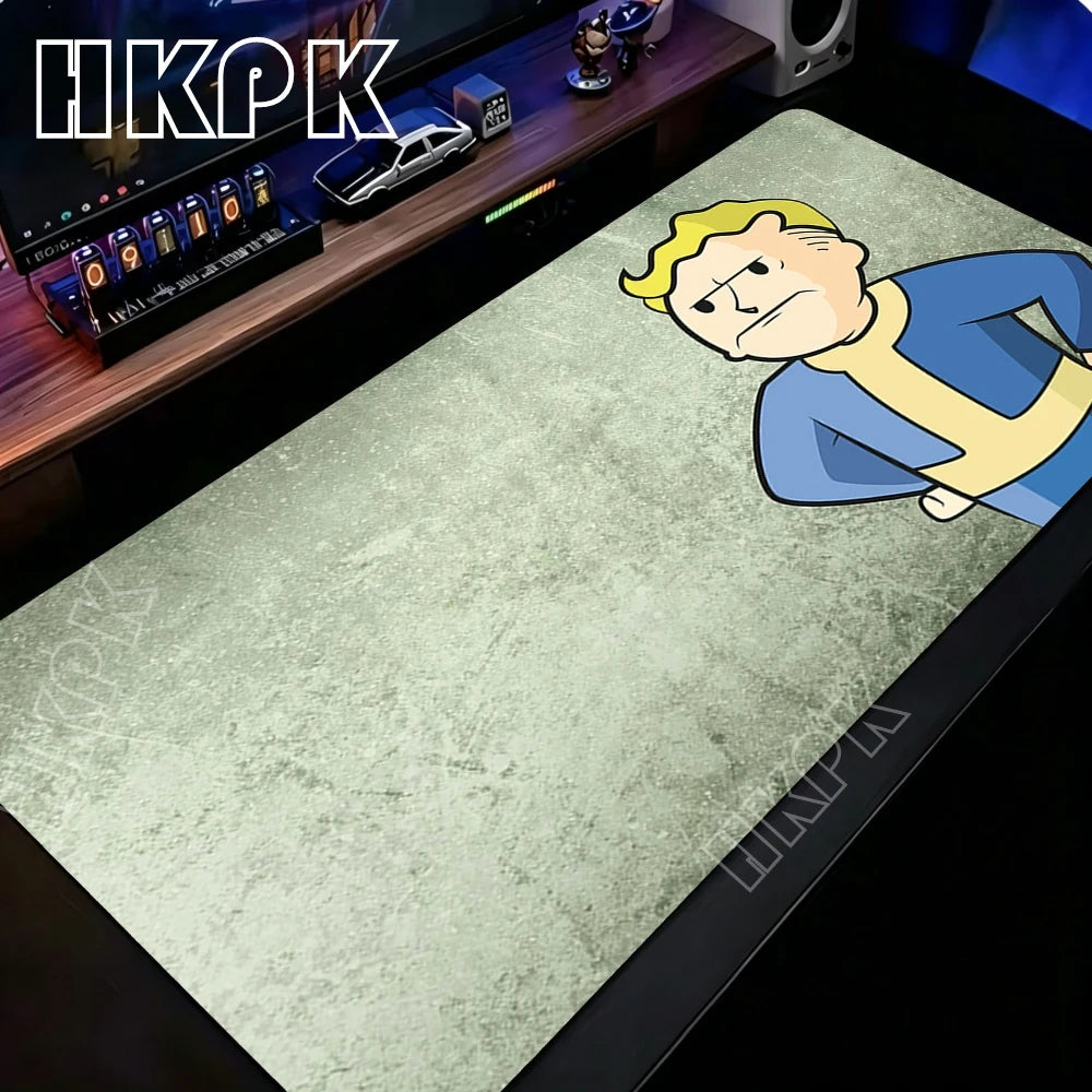 HD Printing Mousepad Fallout 4 Gamer Large Mouse Pad XXL Keyboard Non-slip Rubber Laptop PC Gaming Office Computer Desk Mats